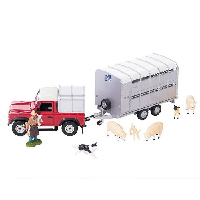 Britains 43138A1 Land Rover and Trailer