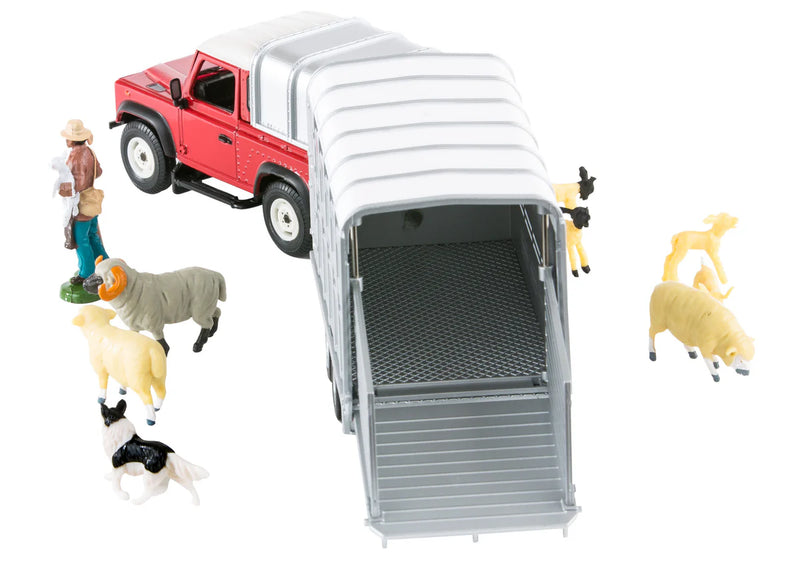 Britains 43138A1 Land Rover and Trailer