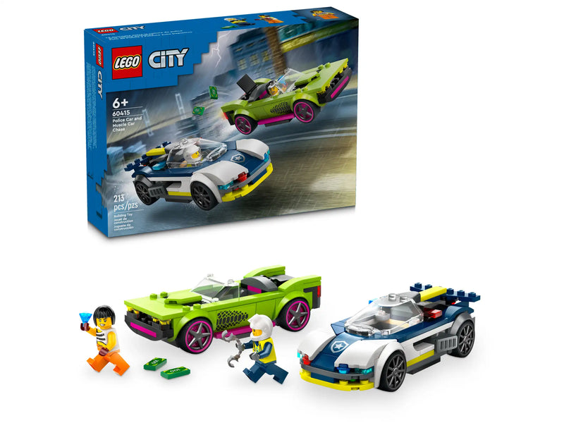 Lego 60415 - City - Police Car And Muscle Car Chase