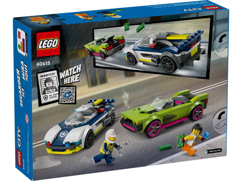 Lego 60415 - City - Police Car And Muscle Car Chase