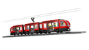 Lego City 60423 - Downtown Streetcar And Station