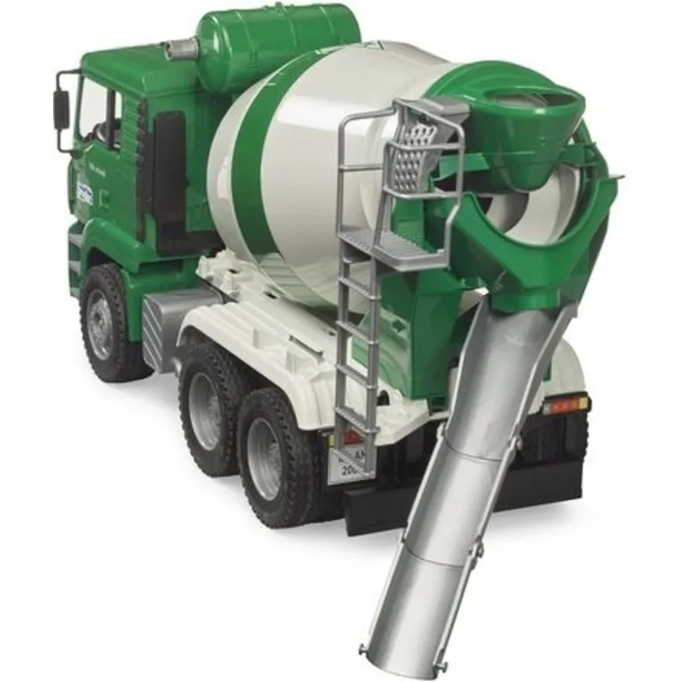Bruder 2739 - MAN TGA Cement Mixer Truck Green 1:16
