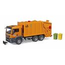 Bruder 2760 - MAN TGS Orange Garbage Truck 1:16