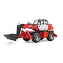 Bruder 2129 - Manitou Telescopic Forklift MRT 2150 With Accessories 1:16