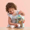 TP Toys: Owl & Fox Wooden Coffee Machine - FSC® certified