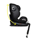 Cosatto - All in All Ultra 360 Rotate i-Size Car Seat - Silhouette