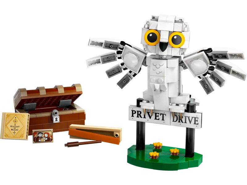 Lego 76425 Hedwig at 4 Privet Drive