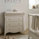 Cuddle Co Clara 2 Piece Nursery Furniture Set - Cashmere & Ash collect instore only ring 02840622225 for island of Ireland  delivery quote