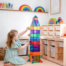 Connetix Magnetic Tiles Rainbow (102 Piece)