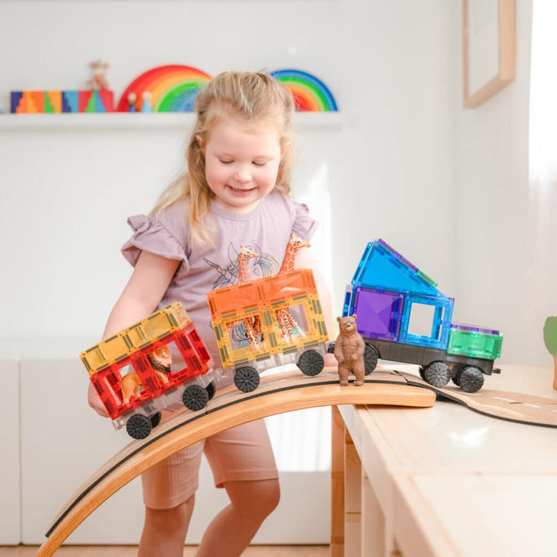 Connetix Magnetic Tiles Rainbow (50 Piece)