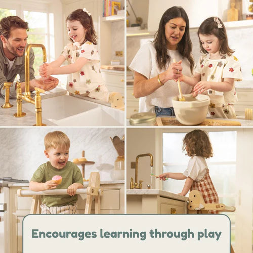 TP Toys: Active-Tots Pikler Style Wooden Folding Helper Tower - FSC® certified