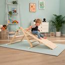 TP Toys: Active-Tots Pikler Style Wooden Climbing Bridge and Slide - FSC® certified