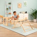 TP Toys: Active-Tots Pikler Style Wooden Climbing Bridge and Slide - FSC® certified