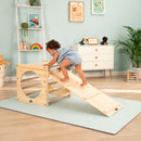 TP Toys: Active-Tots Pikler Style Wooden Climbing Bridge and Slide - FSC® certified