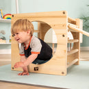 TP Toys: Active-Tots Pikler Style Wooden Climbing Cube - FSC® certified
