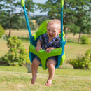 TP Toys: Forest Toddler Wooden Quadpod Swing Set & Slide - FSC® certified