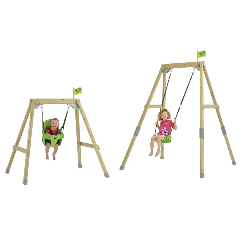 TP Forest Acorn Growable Wooden Swing Set Complete - FSC® certified
