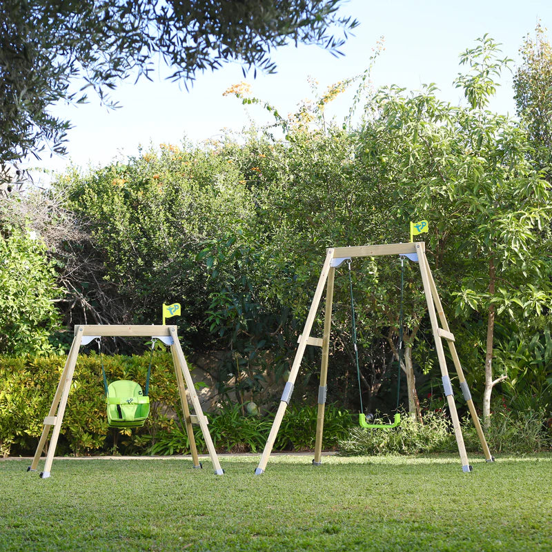 TP Forest Acorn Growable Wooden Swing Set Complete - FSC® certified