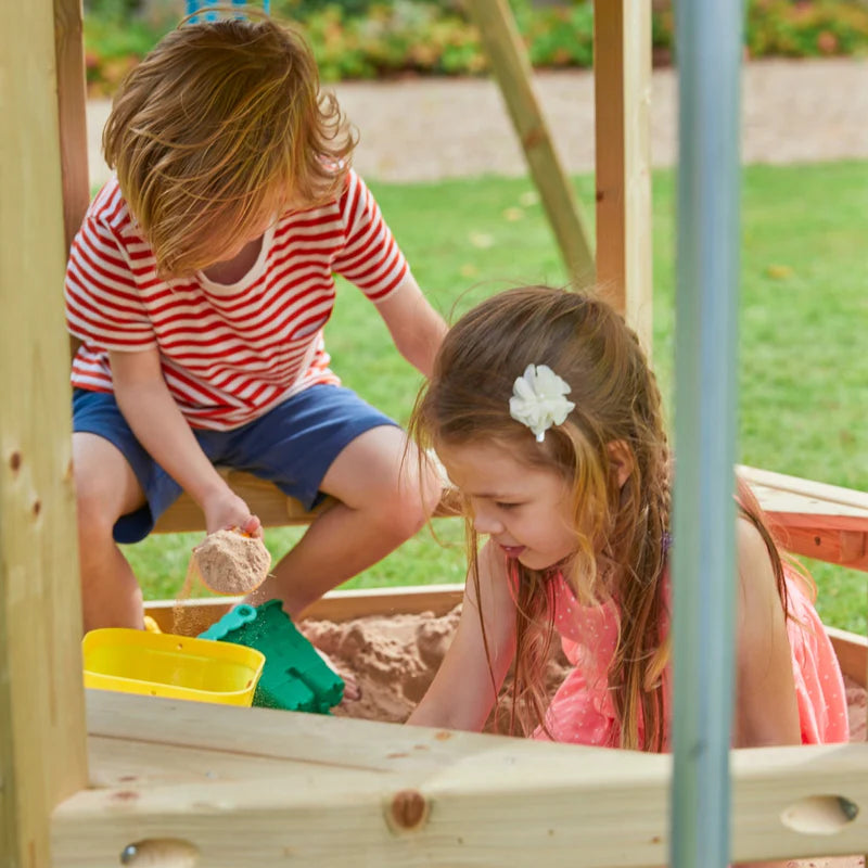 TP Toys: Castlewood Wooden Climbing Frame - FSC® certified