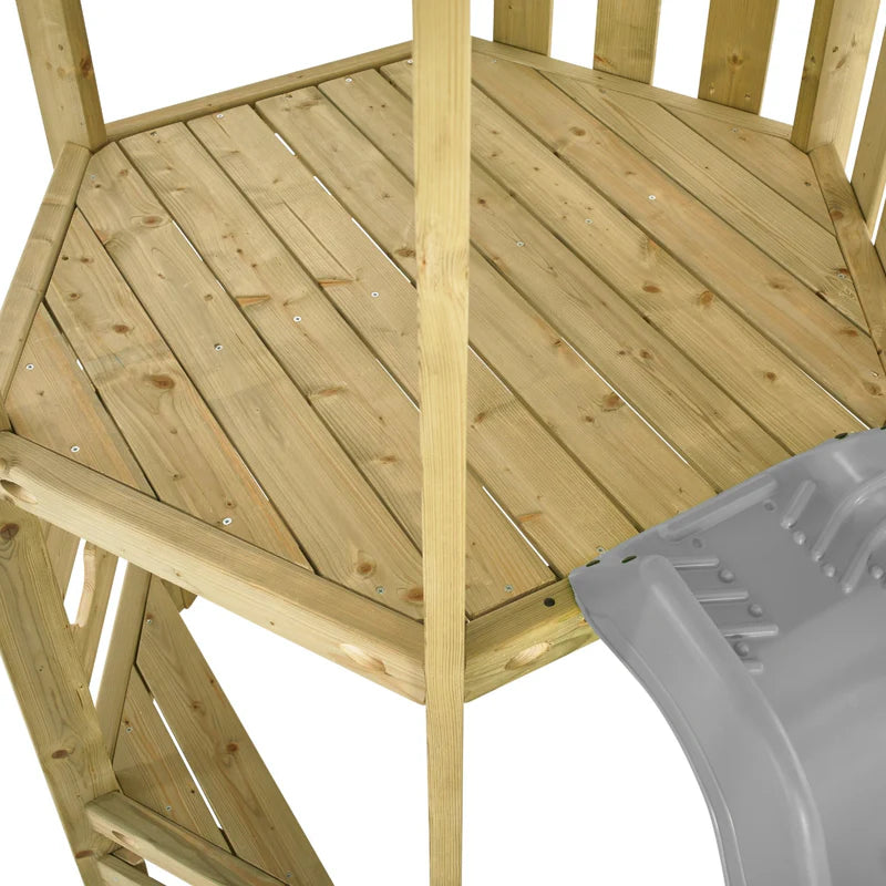 TP Toys: Castlewood Wooden Climbing Frame - FSC® certified