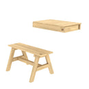 TP Toys: Table & Bench Cottage Playhouse Accessory - FSC® certified