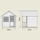 TP Toys: Forest Cabin Wooden Playhouse - FSC® certified