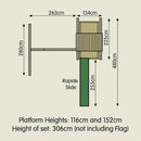 TP Toys: Kingswood Wooden Swing Arm - FSC® certified