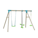 TP Toys: Sherwood Triple Wooden Swing Set - FSC® certified
