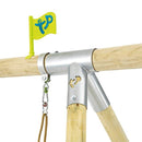 TP Toys: Knightswood Wooden Single & Deck Swing Frame - FSC® certified