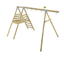 TP Toys: Knightswood Wooden Double & Deck Swing Frame with Extension - FSC® certified