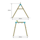 TP Toys: Sherwood Single Wooden Swing Frame - FSC® certified