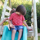 TP Toys: Knightswood Double Wooden Swing & Slide Set - FSC® certified
