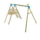TP Toys: Knightswood Double Wooden Swing & Slide Set - FSC® certified