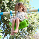 TP Toys: Knightswood Triple Wooden Swing & Slide Set With Glide Ride & Button Seat - FSC® certified