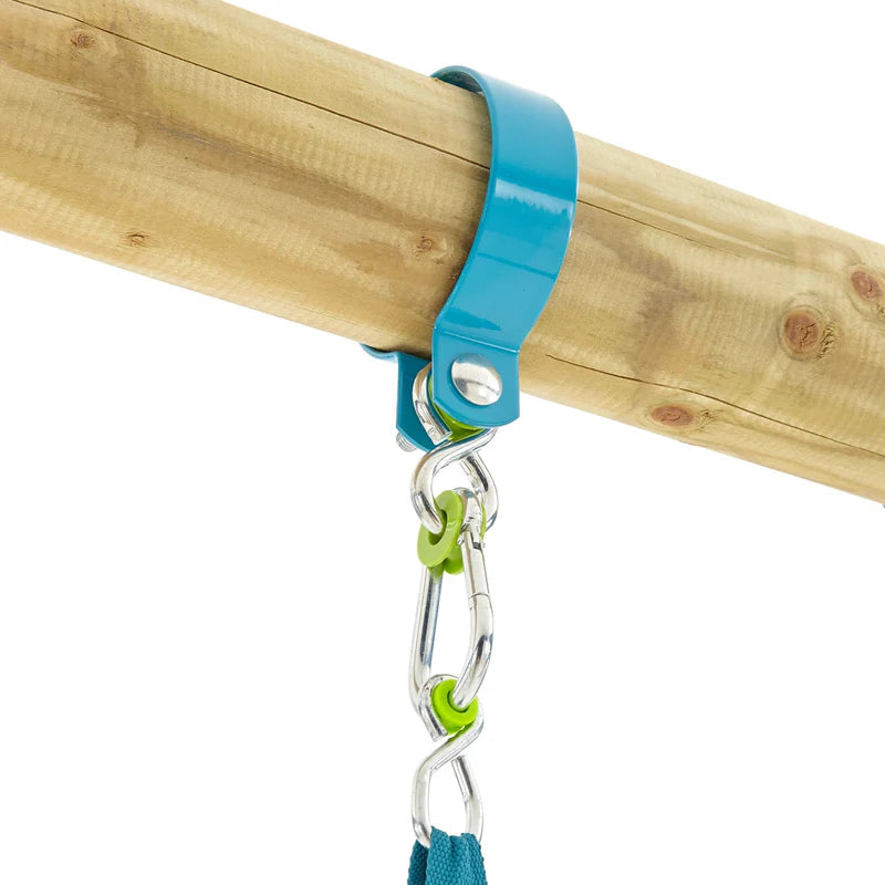 TP Toys: Knightswood Double & Deck Wooden Swing Set With Giant Nest Swing - FSC® certified