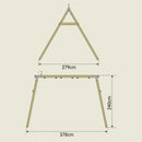 TP Toys: Triple Knightswood Swing Frame - FSC® certified