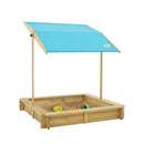 TP Toys: Wooden Sandpit with Sun Canopy - FSC® certified