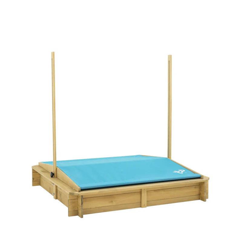 TP Toys: Wooden Sandpit with Sun Canopy - FSC® certified