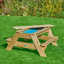 TP Toys: Deluxe Wooden Picnic Table Sandpit - FSC® certified