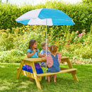 TP Toys: Wooden Picnic Table with Parasol - FSC® certified