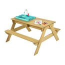 TP Toys: Splash & Play Wooden Picnic Table