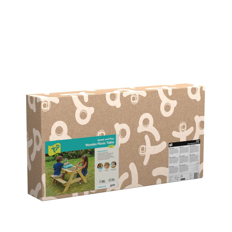 TP Toys: Splash & Play Wooden Picnic Table