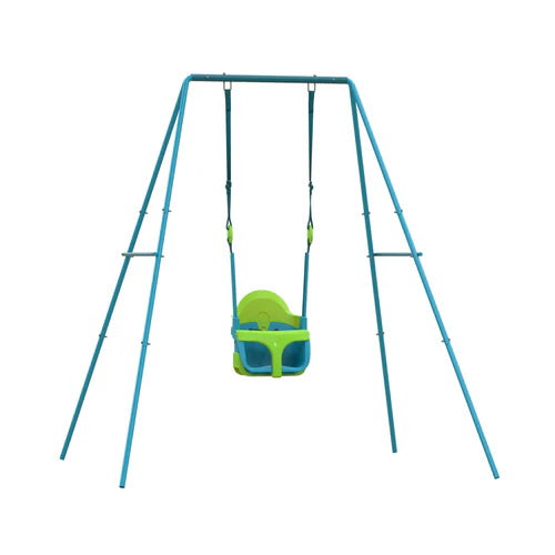 TP Toys: Small to Tall 2 in 1 Metal Swing Set with Quadpod