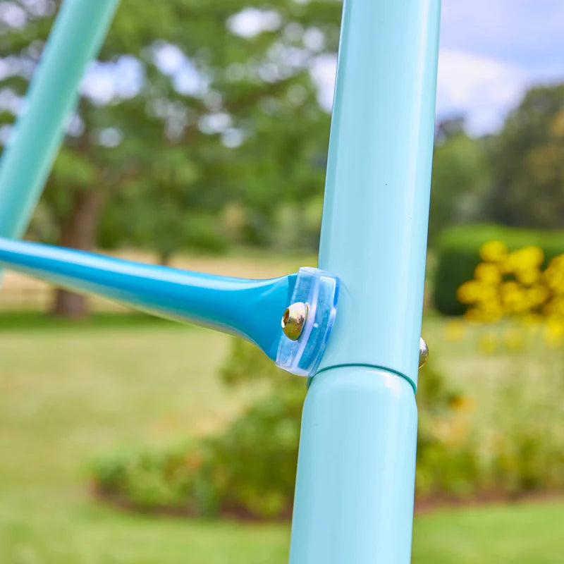 TP Toys: Triple Metal Swing Set with Glider Swing Seat