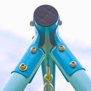 TP Toys: Triple Metal Swing Set with Glider Swing Seat