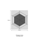 TP Toys: Explorer Metal Climbing Frame Black Edition