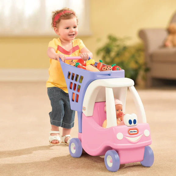 Little Tikes Princess Cozy Coupe Shopping Cart