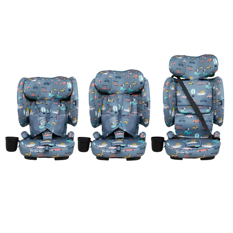 Cosatto - On The Go i-Size Travel Car Seat Itchy Feet Sky
