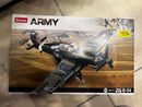 Sluban Army WWII Fighter Aircraft (M38-B0712)