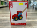 Bigjigs Toys Tractor Push Along
